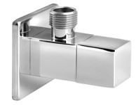 AQUALINE Kuglasti kutni ventil 1/2"x3/8", krom